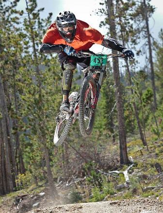 Jon Strickler gets air on Rainmaker